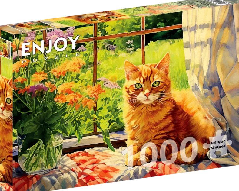 Country Kitchen Kitty Puzzel (1000 stukjes)