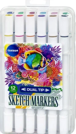 Cozy - Acrylverf Markers (12 stuks)