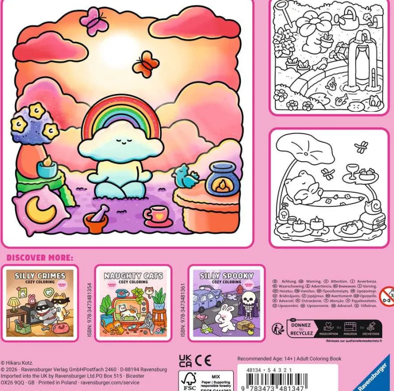 Cozy Coloring - Love Yourself