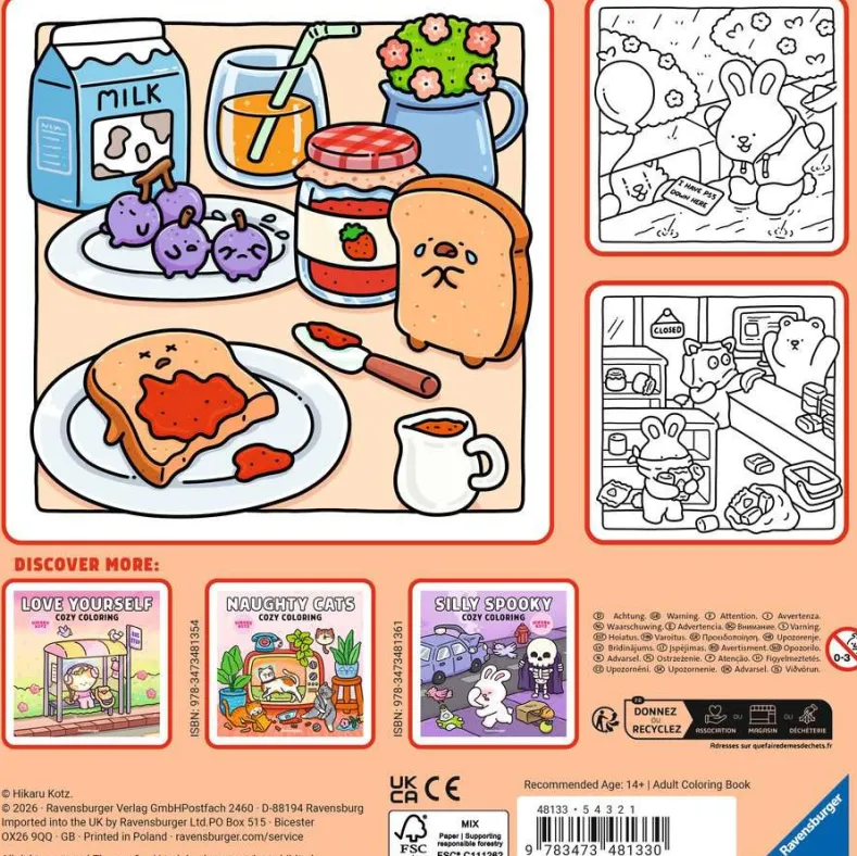 Cozy Coloring - Silly Crimes