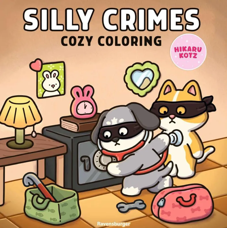 Cozy Coloring - Silly Crimes
