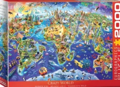 Crazy World Puzzel (2000 stukjes)