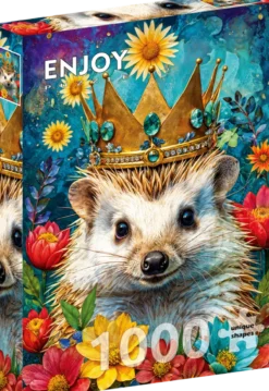 Crowned Hedgehog Puzzel (1000 stukjes)
