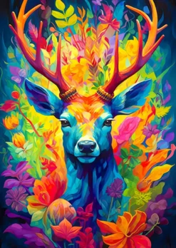 Crowned Stag Puzzel (1000 stukjes)