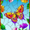 Crystal Butterfly Puzzel (1000 stukjes)