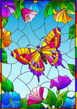 Crystal Butterfly Puzzel (1000 stukjes)