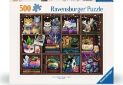 Cubby Cats and Succulents Puzzel (500 stukjes)