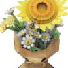 CubicFun 3D Puzzel - Flower Bouqet Zonnebloem (102 stukjes)