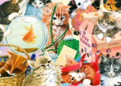 Curious Cats Puzzel (1000 stukjes)