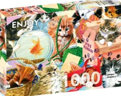 Curious Cats Puzzel (1000 stukjes)