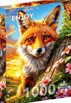 Curious Fox Puzzel (1000 stukjes)