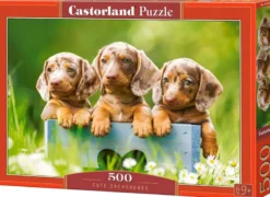 Cute Dachshunds Puzzel (500 stukjes)