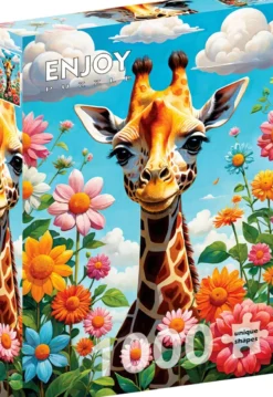 Cute Giraffe Puzzel (1000 stukjes)