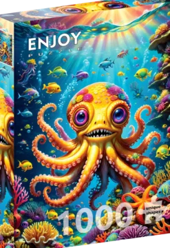 Cute Octopus Puzzel (1000 stukjes)