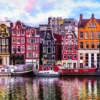 Dancing Houses - Amsterdam Puzzel (1000 stukjes)