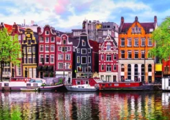 Dancing Houses - Amsterdam Puzzel (1000 stukjes)
