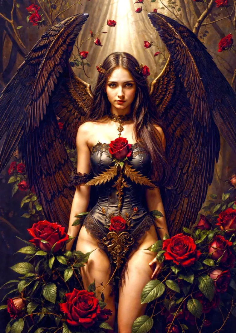 Dark Angel Puzzel (1000 stukjes)