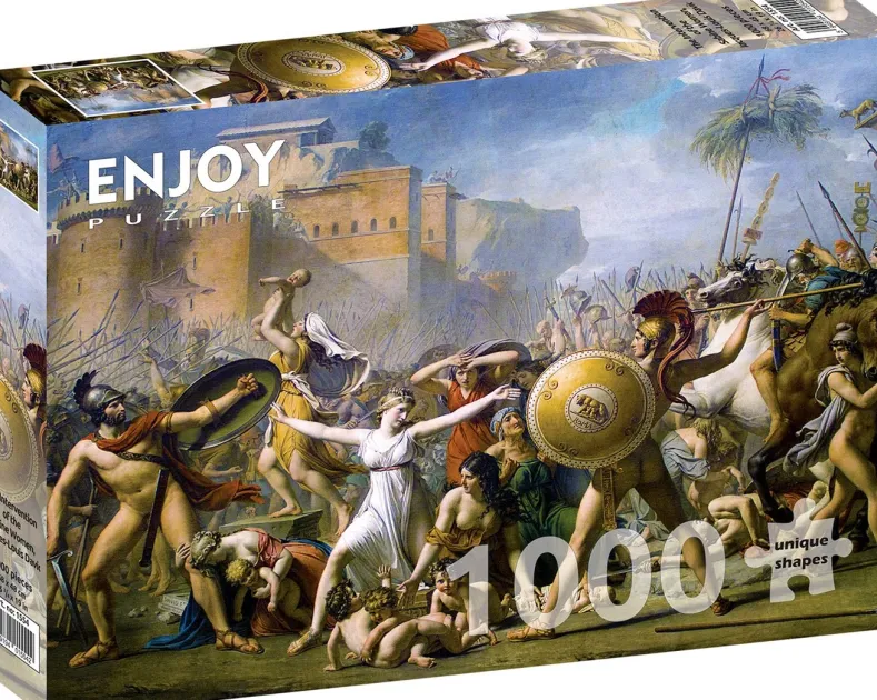 David Jacques-Louis - The Intervention of the Sabine Women Puzzel (1000 stukjes)