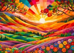 Dawn in Utopia Puzzel (1000 stukjes)