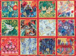 12 Days of Christmas Puzzel (1000 stukjes)