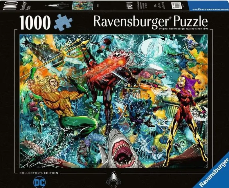 DC Aquaman Collectors Edition Puzzel (1000 stukjes)