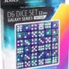 D6 Dice Set - Galaxy Series Neptune (36 stuks)