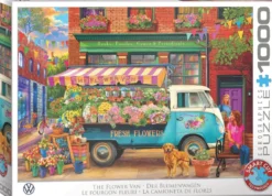 De Bloemenkar Puzzel (1000 stukjes)