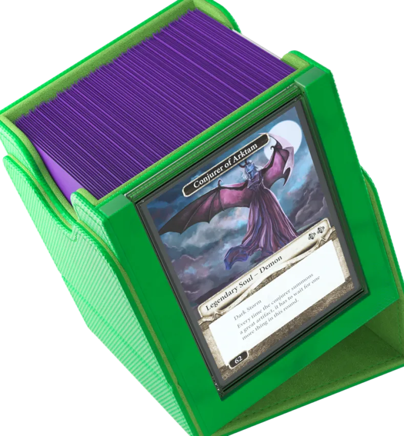 Deckbox Squire Plus 100+ XL Green