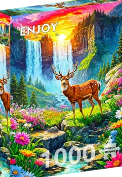 Deer Paradise Puzzel (1000 stukjes)
