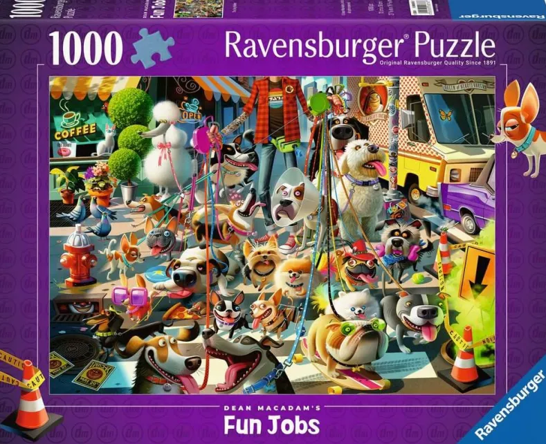 De Hondenuitlater Puzzel (1000 stukjes)