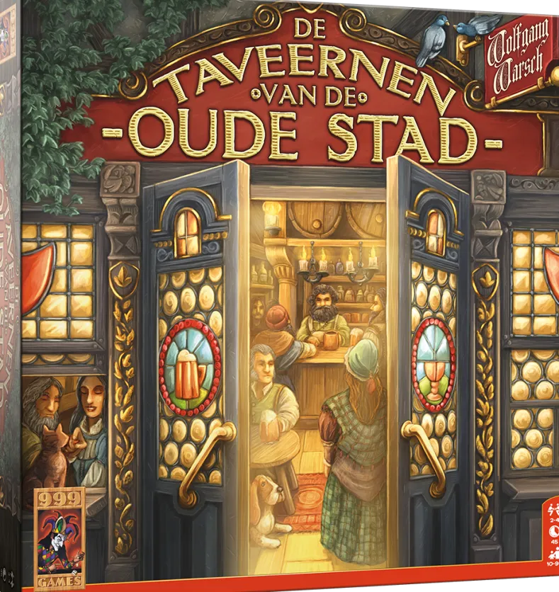 De Taveernen van de Oude Stad - Bordspel