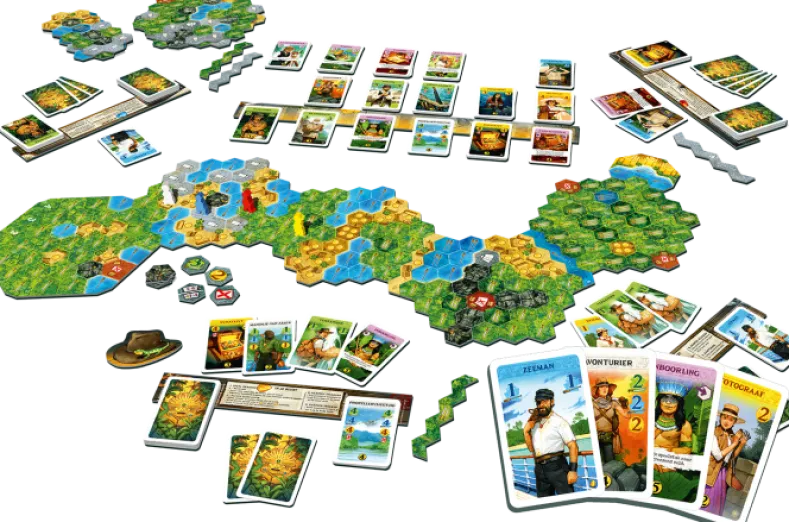 De Zoektocht naar El Dorado - Bordspel
