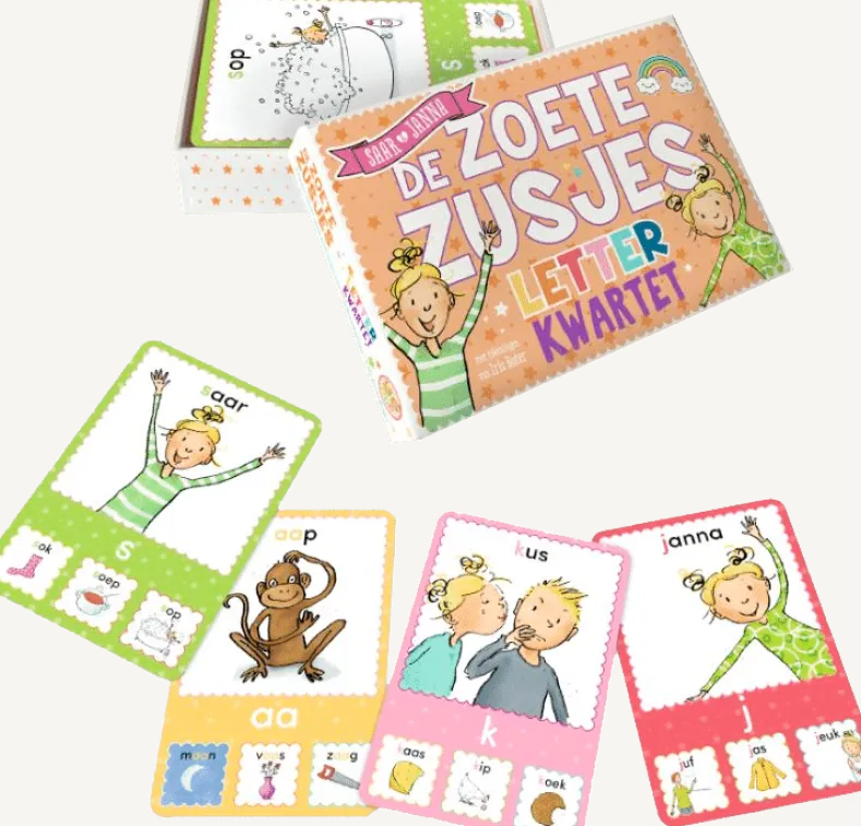De Zoete Zusjes Letterkwartet - Hanneke de Zoete