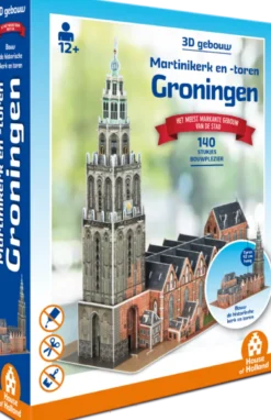 3D Gebouw - Martinikerk Groningen (140 stukjes)