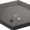 Dice Tray Magnetic Hexagonal - Zwart / Grijs