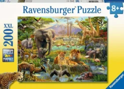 Dieren van de Savanne Puzzel (200 XXL stukjes)