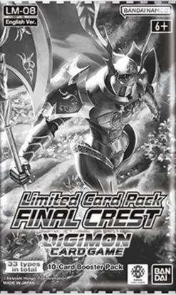 Digimon TCG - Limited Card Pack: FINAL CREST [LM-08] Boosterpack