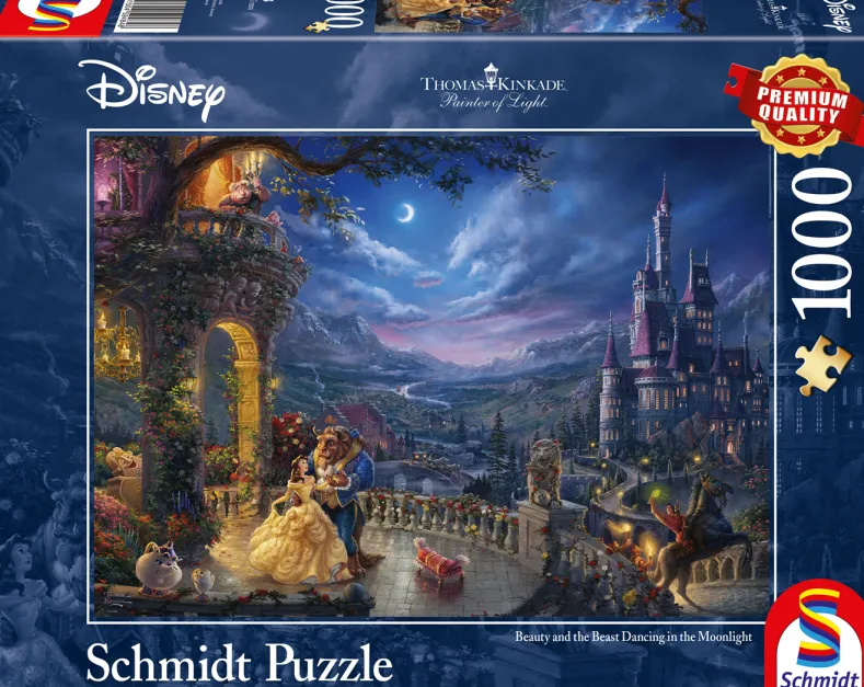 Disney Beauty and the Beast Puzzel (1000 stukjes)