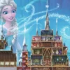 Disney Castles - Elsa Puzzel (1000 stukjes)