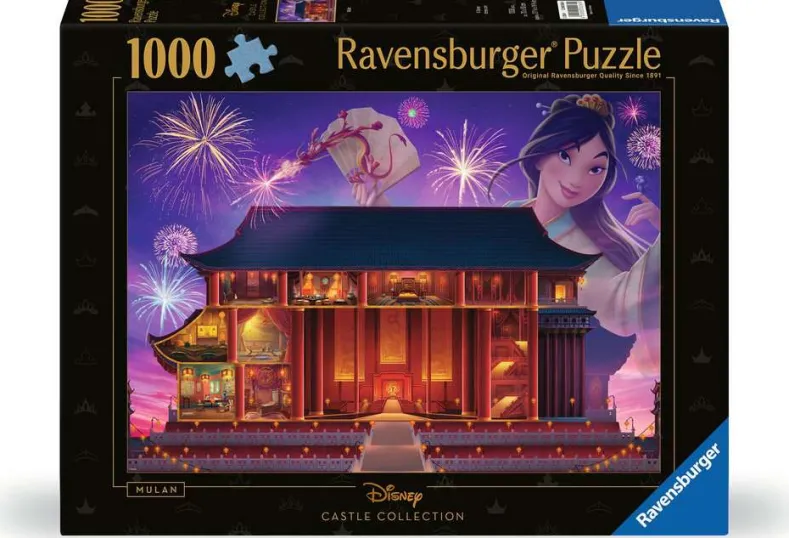 Disney Castles - Mulan Puzzel (1000 stukjes)
