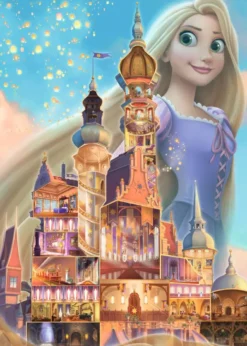 Disney Castles - Rapunzel Puzzel (1000 stukjes)