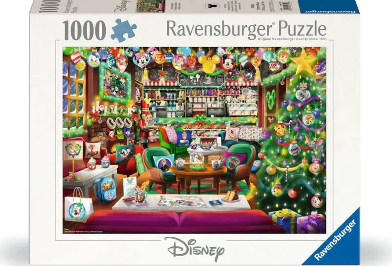 Disney Christmas Café Puzzel (1000 stukjes)