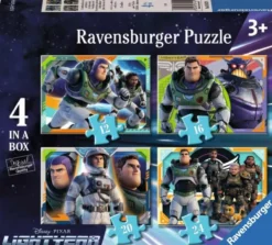 Disney Lightyear Puzzel (4 in 1)