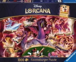 Disney Lorcana – Glimmers of the Realm – Ruby Puzzel (1000 stukjes) Incl. Lorcana Promo