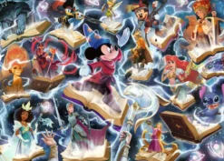 Disney Lorcana – Glimmers of the Realm – Steel Puzzel (1000 stukjes) Incl. Lorcana Promo