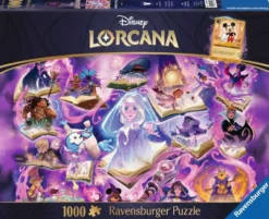 Disney Lorcana – Glimmers of the Realm – Amethyst Puzzel (1000 stukjes) Incl. Lorcana Promo