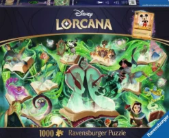 Disney Lorcana – Glimmers of the Realm – Emerald Puzzel (1000 stukjes) Incl. Lorcana Promo