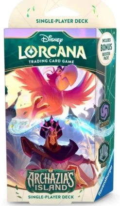 Disney Lorcana TCG - Archazia’s Island Starter Set Iago & Jafar