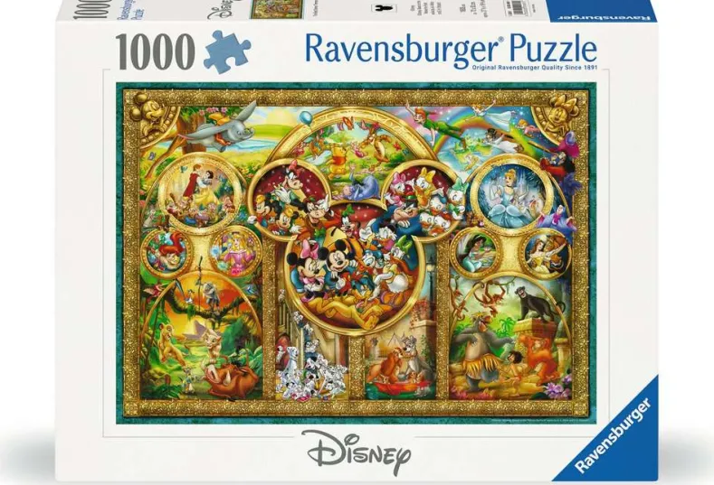Disney - Mooiste Disney thema's Puzzel (1000 stukjes)