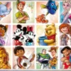Disney Multi Character Puzzel (100 XXL stukjes)